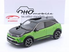 Opel Mokka E GS Line 建设年份 2021 绿色的 金属的 / 黑色的 1:18 OttOmobile