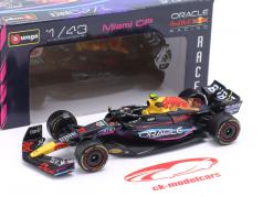 Sergio Perez Red Bull RB19 #11 2 Miami GP formel 1 2023 1:43 Bburago
