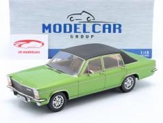 Opel Diplomat B Année de construction 1972 vert métallique / noir mat 1:18 ModelCar Group