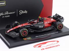 Zhou Guanyu Alfa Romeo C43 #24 formula 1 2023 1:43 Bburago