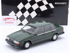 Volvo 740 GL Ano de construção 1986 verde escuro 1:18 Minichamps