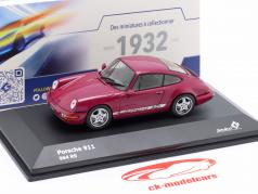 Porsche 911 (964) Carrera RS Bouwjaar 1992 ster robijn 1:43 Solido