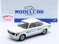BMW 2002 Alpina Bouwjaar 1973 wit / decor 1:18 ModelCar Group