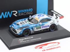 Mercedes-AMG GT3 Evo #22 gagnant Courir 1 DTM Hockenheim 2022 L. Auer 1:43 Ixo