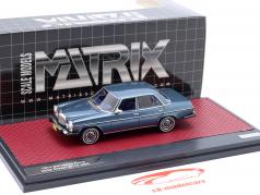 Mercedes-Benz 300D (W115) US-Version 1974 hellblau metallic 1:43 Matrix