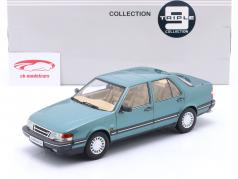 Saab 9000 CD Turbo Año de construcción 1990 verde metálico 1:18 Triple9