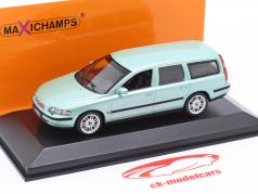 Volvo V70 Break Год постройки 2000 светло-зеленый 1:43 Minichamps