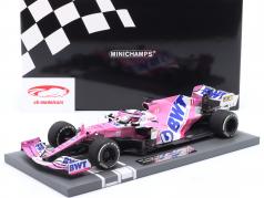 S. Perez Racing Point RP20 #11 gagnant Sakhir GP formule 1 2020 1:18 Minichamps