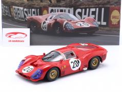 Ferrari 330 P3 Coupé #20 24h LeMans 1966 Scarfiotti, Parkes 1:18 WERK83