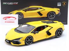 Lamborghini Revuelto Hybrid Baujahr 2023 gelb 1:18 Maisto