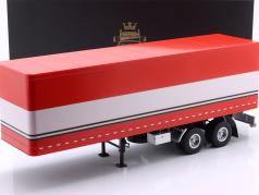 Sattelauflieger rot / weiß 1:18 Road Kings