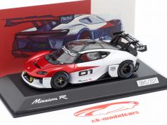 Porsche Mission R #01 rouge / blanc 1:43 Spark