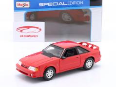 Ford Mustang SVT Cobra year 1993 red 1:24 Maisto
