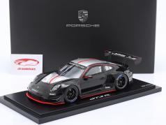 Porsche 911 (992) GT3 R black 1:18 Spark