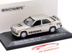 Mercedes-Benz 190E 2.3 #11 winnaar Openingsrace Nürburgring A. Senna 1:43 Minichamps