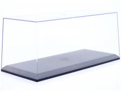 Triple9 Vitrine única de acrílico para carros modelo no escala 1:18 "cinza base"
