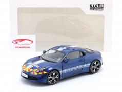 Alpine A110 Gendarmerie Byggeår 2023 blå 1:18 Solido