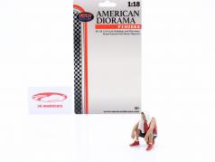 Diorama figura serie #707 Giocatore di basket 1:18 American Diorama