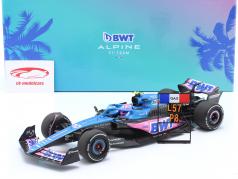 Pierre Gasly Alpine A523 #10 8 Miami GP formel 1 2023 1:18 Minichamps