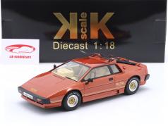 Lotus Esprit Turbo Movie-Version avec ski 1981 cuivre 1:18 KK-Scale