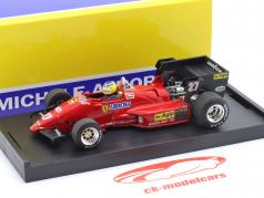 M. Alboreto Ferrari 126C4 #27 vinder belgisk GP formel 1 1984 1:43 Brumm