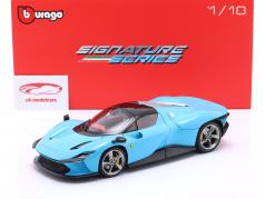 Ferrari Daytona SP3 Anno di costruzione 2022 blu 1:18 Bburago Signature