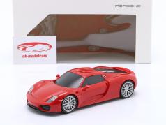 Porsche 918 Spyder R/C vehicle guards red 1:24 Welly