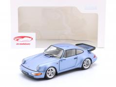 Porsche 911 (964) Turbo Année de construction 1990 horizon bleu métallique 1:18 Solido
