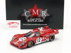 Ferrari 512M #12 3-й 24h LeMans 1971 Posey, Adamowicz 1:18 CMR
