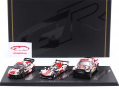 3-Car Set Toyota Gazoo Racing Triple Champion 2023 1:43 Spark