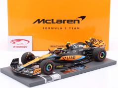 Lando Norris McLaren MCL60 #4 Fórmula 1 2023 1:18 Minichamps