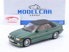 BMW Alpina B3 3.2 Cabriolet Año de construcción 1996 verde metálico 1:18 ModelCar Group