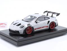 Porsche 911 (992) GT3 RS 建设年份 2022 冰灰色金属 / 火红 1:12 Spark
