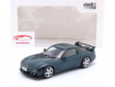 Mazda RX-7 Type RS (FD35) RHD Bouwjaar 1994 montego blauw mica 1:18 Solido