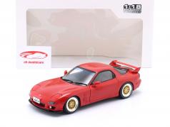 Mazda RX-7 Type RS (FD35) RHD Bouwjaar 1994 vintage rood 1:18 Solido