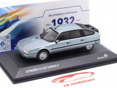 Citroen CX GTI Turbo 2 Anno di costruzione 1988 Azzurro metallico 1:43 Solido