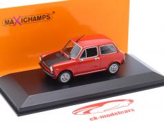 Autobianchi A112 Abarth Année de construction 1974 rouge / noir 1:43 Minichamps