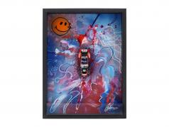 Mural: Porsche 911 GT3 R #24 ganador Norisring DTM 2022 en el Marco 32 x 42 cm