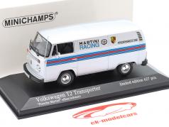 Volkswagen VW T2 Van Porsche Renndienst Martini Design 1:43 Minichamps