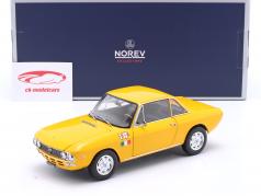 Lancia Fulvia 1600 HF Año de construcción 1971 naranja 1:18 Norev