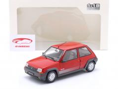 Renault 5 GT Turbo MK1 Año de construcción 1985 rojo 1:18 Solido