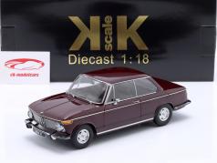 BMW 2002 ti Serie 1 Baujahr 1971 dunkelrot 1:18 KK-Scale