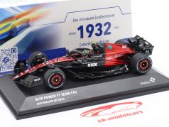 Zhou Guanyu Alfa Romeo C43 #24 オーストラリア GP 式 1 2023 1:43 Solido