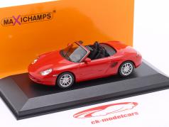 Porsche Boxster S Année de construction 2002 rouge 1:43 Minichamps