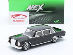 Mercedes-Benz 600 Année de construction 1963 noir 1:24 Welly