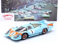 Porsche 917 LH Gulf #1 Prensa versión 1969 1:18 WERK83