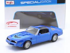 Pontiac Firebird Trans Am Byggeår 1978 blå 1:18 Maisto