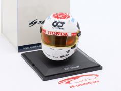 Yuki Tsunoda AlphaTauri AT04 #22 Japão GP Fórmula 1 2023 capacete 1:5 Spark