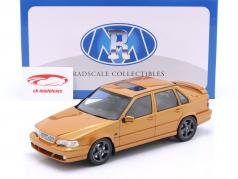 Volvo S70R Byggeår 1998 safran gul 1:18 Radscale Models