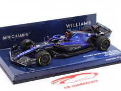 Nyck de Vries Williams FW44 #45 noveno Italia GP fórmula 1 2022 1:43 Minichamps